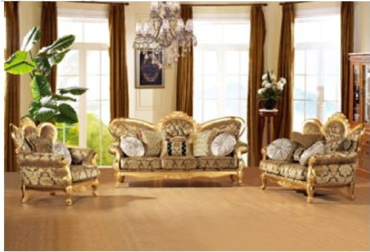 RALPH SOFA FABRIC LOUNGE SUITE 3+ 1+1 - AS PICTURED