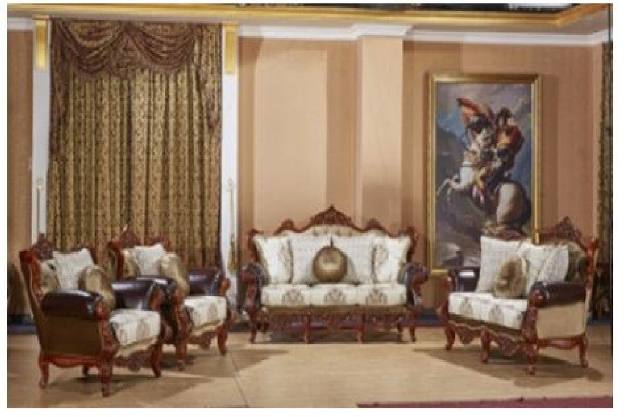 LORRY SOFA FABRIC LOUNGE SUITE 3 + 1 + 1 - AS PICTURED