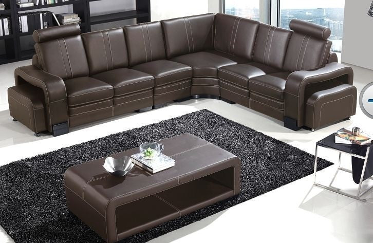 MORRIGAN CHAISE LOUNGE( MODEL-S733B) IN TOP GRAIN LEATHER + PVC - ASSORTED COLOURS