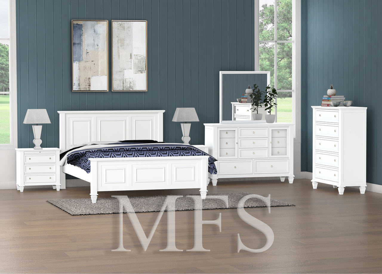 KING ROXBOROUGH BED (CUSTOM MADE) - ASSORTED COLOURS
