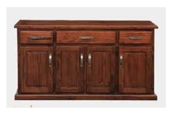 SPRING BUFFET 4 DOOR/3 DRAWER - ROUGH SAWN (1090)-860(H) X 1630(W)