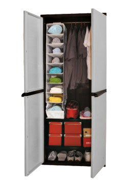 LEONIE LARGE WARDROBE CABINET - 760(W) - BEIGE OR GRAY