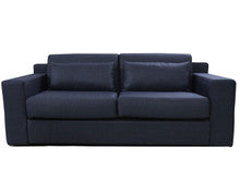 LUNAR (DA933) PULL-OUT SOFA BED - DARK BLUE