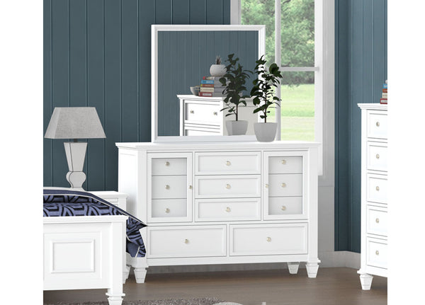 ROXBOROUGH (CUSTOM MADE) 11 DRAWER TALLBOY - 1950(H) x 1560(W) x 470(D) - ASSORTED COLOURS