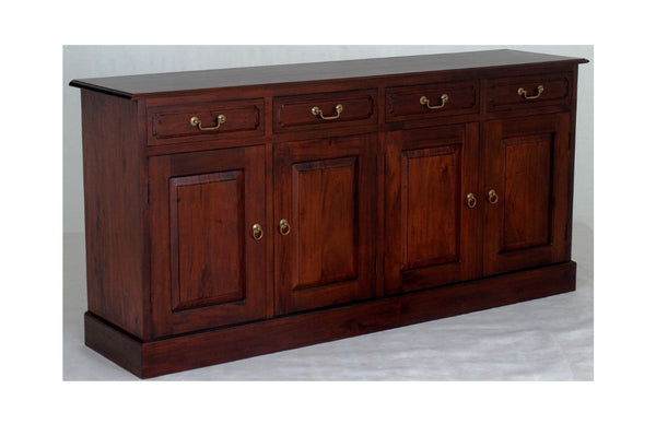 TASMANIA 4 DOOR / 4 DRAWER BUFFET (SB 404 PN) - 900(H) X 1900(W) - ASSORTED COLORS