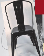 TOLEDO CHAIR - BLACK, WHITE, YELLOW , RED OR SILVER