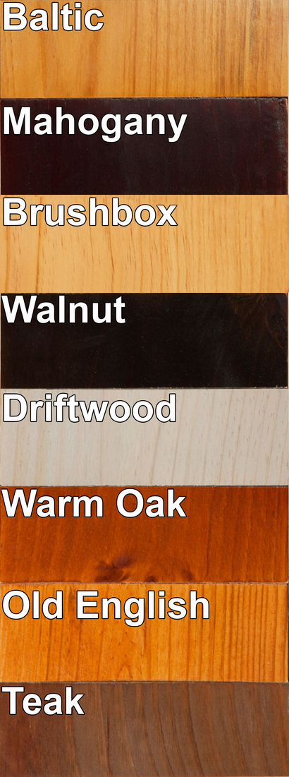 King Single Houston (AUSSIE MADE) Timber Bed With 1 Under Bed Storage Drawer - Assorted Stained Colours