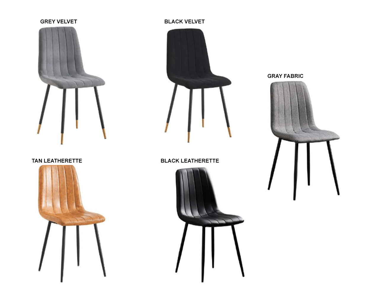 SANDRO DINING CHAIR - ASSORTED COLORS