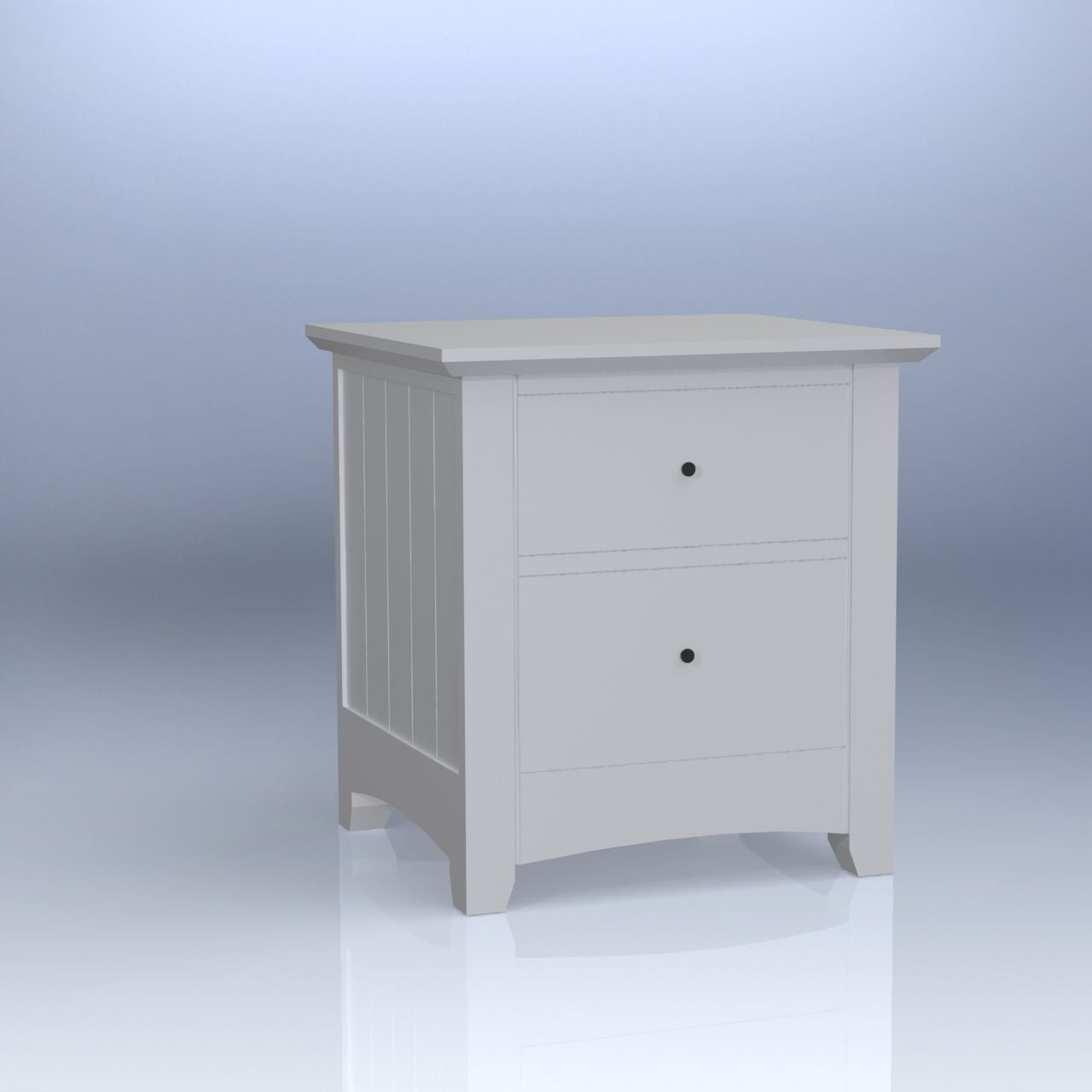 KING ANDREIA (CUSTOM MADE) 3 PIECE (BEDSIDE) BEDROOM SUITE - ASSORTED COLOURS