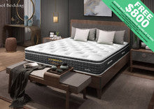 KING TREASURE EUROTOP POCKET SPRING + LATEX + 360° BOX - FIRM