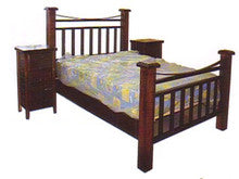 QUEEN WARRIOR (AUSSIE MADE) BED - ASSORTED COLOURS