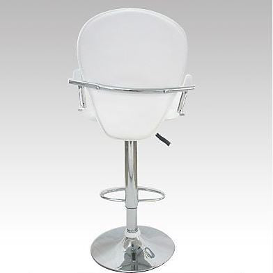 KOTEX (VIC-HS9042) BAR STOOL WITH GAS LIFT - SEAT: 950.5 - 1170(H) - WHITE