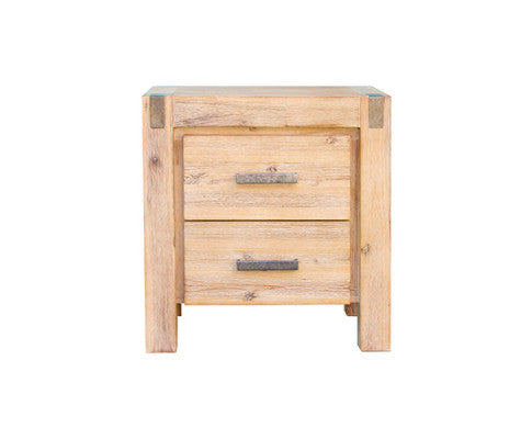 NOWRA KING 3 PIECE (BEDSIDE) BEDROOM SUITE - CLASSIC OAK