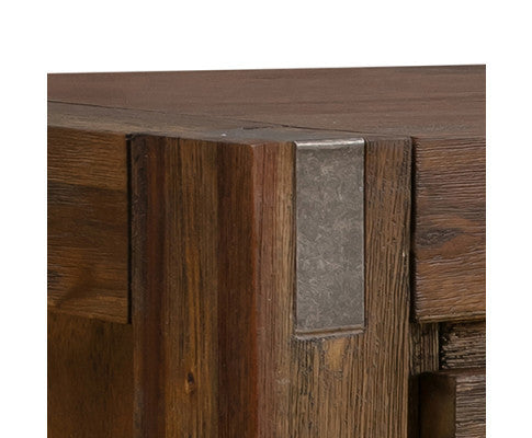 NOWRA 3 DRAWER/ 2 DOOR BUFFET - CHOCOLATE