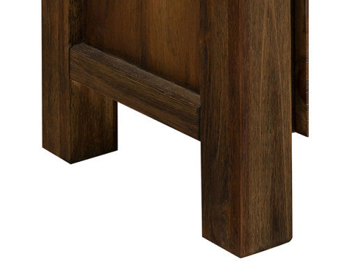 NOWRA 2 DRAWER COFFEE TABLE - CHOCOLATE