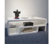 LUCIDA COFFEE TABLE - HIGH GLOSS WHITE