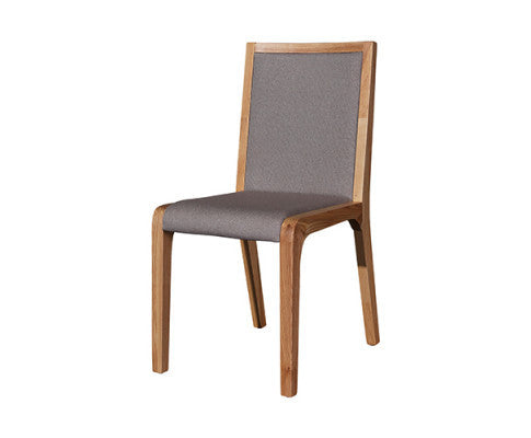 DEVERELL (SET OF 2) DINING CHAIR - GREY & ASH