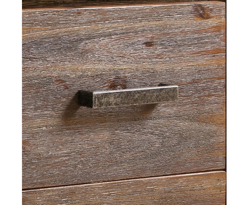 NOWRA HALL TABLE WITH 2 DRAWERS - CHOCOLATE
