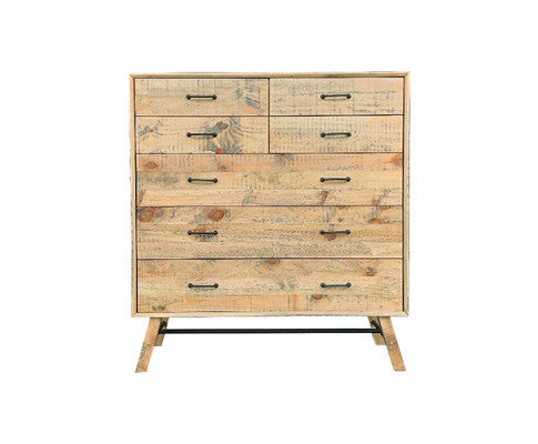 LUCINDA 7 DRAWER TALLBOY - AS PICTURED