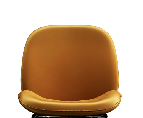 AVERIE (SET OF 2) FABRIC DINING CHAIR - GOLD VELVET