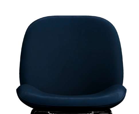 AVERIE (SET OF 2) FABRIC DINING CHAIR - SAPPHIRE BLUE VELVET