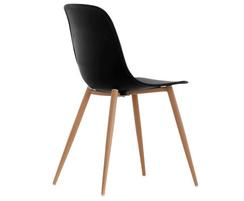 AIKEN (SET OF 2) DINING CHAIR - BLACK