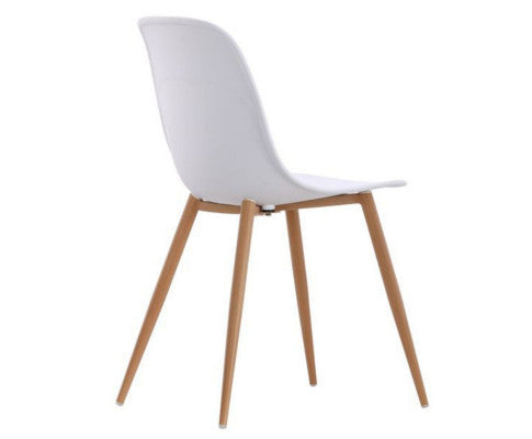 AIKEN (SET OF 2) DINING CHAIR - WHITE