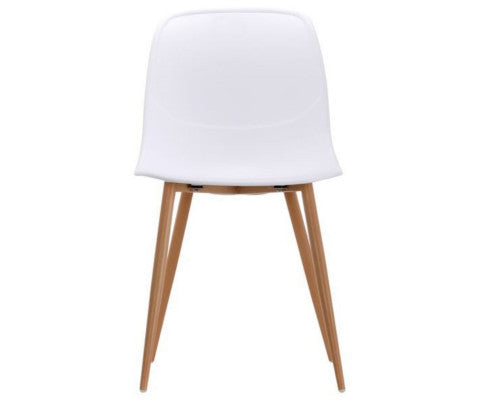AIKEN (SET OF 2) DINING CHAIR - WHITE