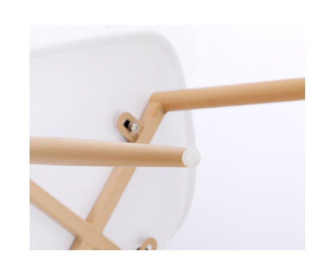 AIKEN (SET OF 2) DINING CHAIR - WHITE