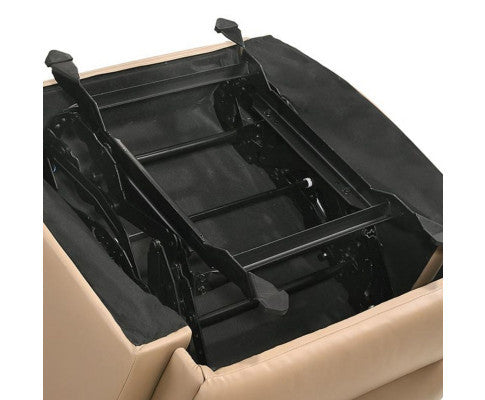 KALINE LEATHER ROCKING RECLINER CHAIR - BEIGE