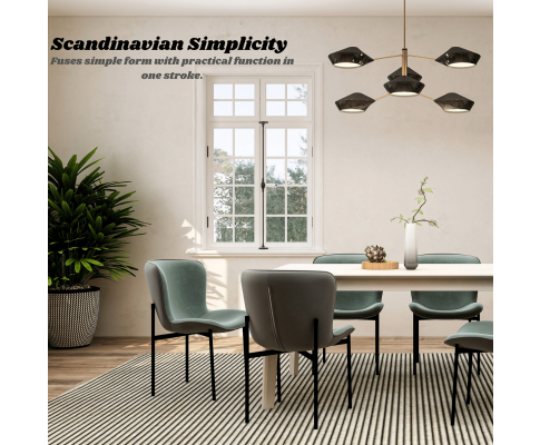 LARISSA (SET OF 2) DINING CHAIR - MINT