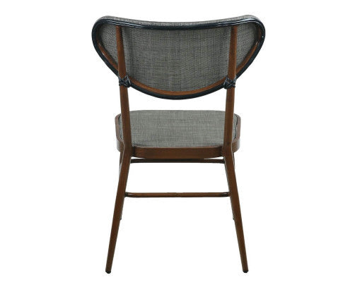 YGRITTE (SET OF 2) OUTDOOR DINING CHAIR - BROWN