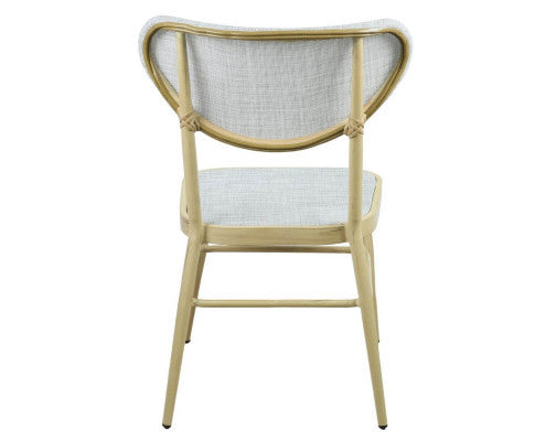 YGRITTE (SET OF 2) OUTDOOR DINING CHAIR - NATURAL WHITE