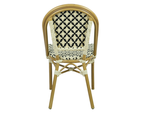 ILLANA (SET OF 2) OUTDOOR DINING CHAIR - BROWN