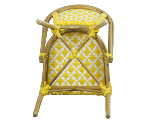 ILLANA (SET OF 2) OUTDOOR DINING CHAIR - YELLOW
