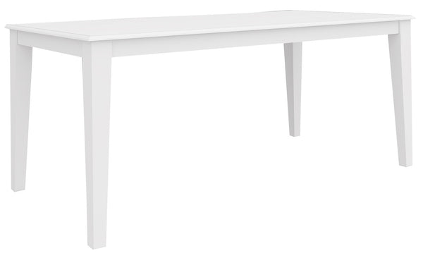 HAMPTON DINING TABLE - 1500(L) x 900(W) - WHITE