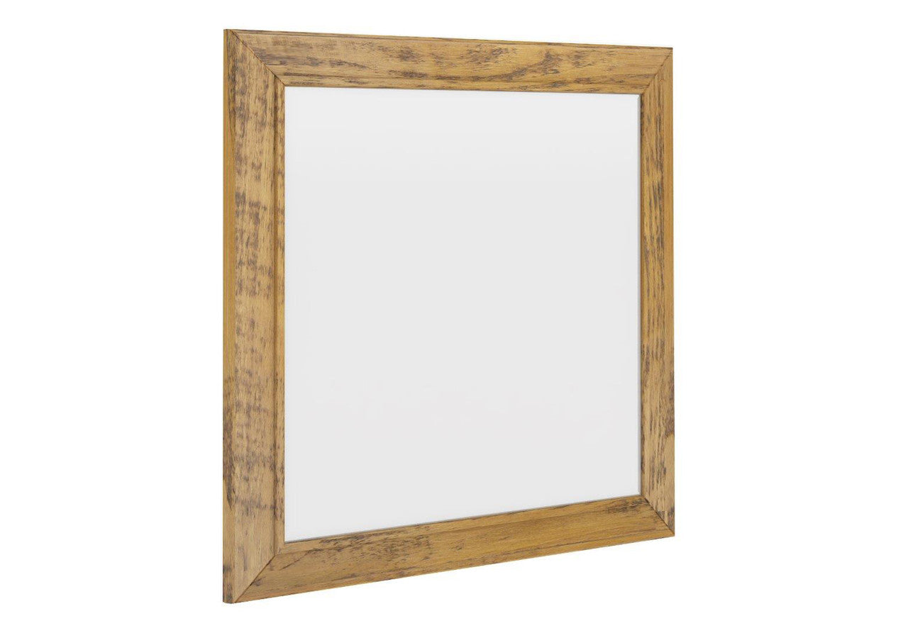 HOUSTON QUEEN 6 PIECE (DRESSER) BEDROOM SUITE WITH 2 UNDER BED DRAWERS - RUSTIC OAK