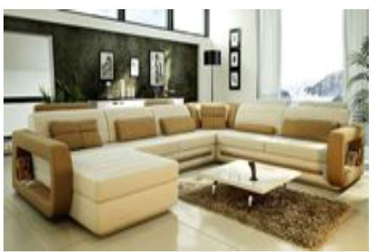 ROYAN (A1135) CORNER LOUNGE - CHOICE OF LEATHER AND ASSORTED COLOURS AVAILABLE