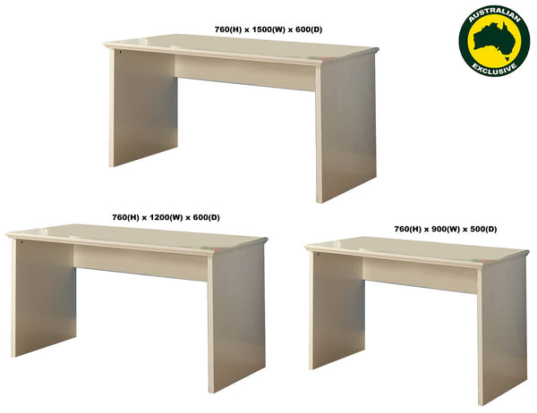 VERONA (AUSSIE MADE) DESK COLLECTION - ASSORTED PAINTED COLOURS