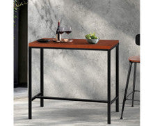 ARMELLE HIGH BAR TABLE - 1100(H) x 700(D) - WALNUT