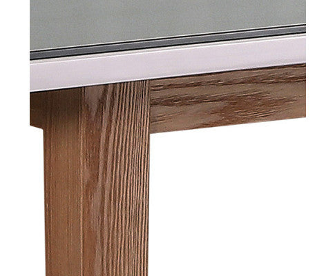 JAMIE DINING TABLE -1800(W) x 950(D) - WHITE ASH