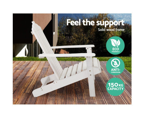 HADLEY OUTDOOR LOUNGE SETTING - WHITE