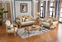 PHOENIX SOFA FABRIC LOUNGE SUITE 3+1+1 - AS PICTURED