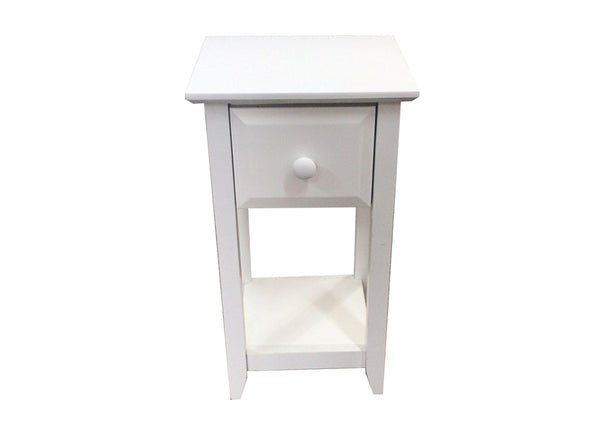MANILLA (AUSSIE MADE) SMALL / SKINNY BEDSIDE - 630(H) x 350(W) x 320(D) - ASSORTED PAINTED COLOURS