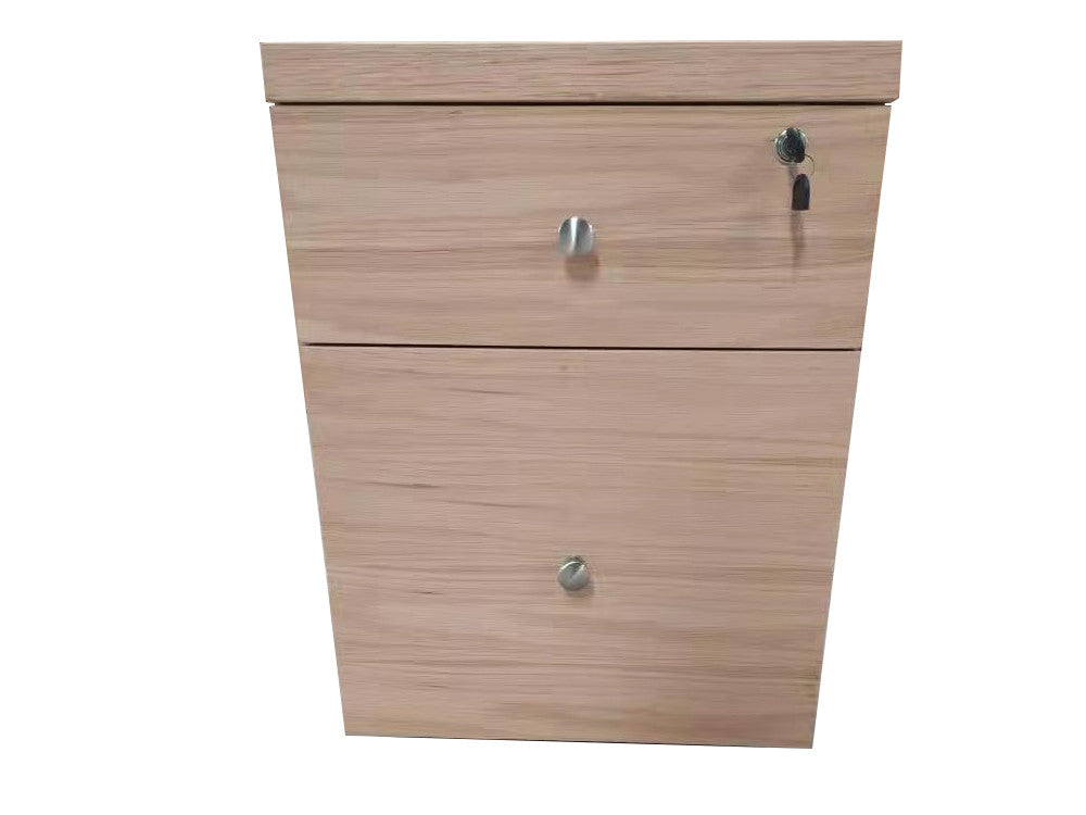 MAXI (CUSTOM MADE) 1 DRAWER DESK WITH FILING DRAWERS - 1200(W) X 600(D) - ASSORTED COLOURS