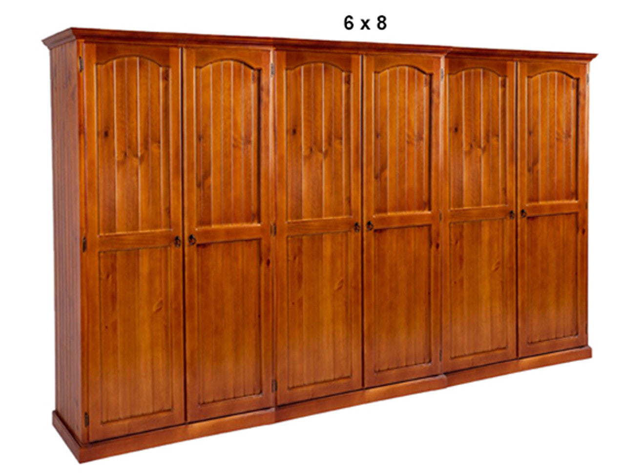 MUDGEE (AUSSIE MADE) 6 DOOR PANTRY COLLECTION - ASSORTED STAINED COLOURS - STARTING FROM $2799