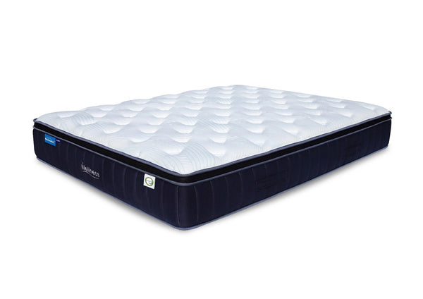 Queen Wellness Euro Top Pocket Spring Mattress With 360 Foam Box (IN A BOX) - Plush