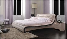 JEAN-CLAY KING 3 PIECE BEDSIDE BEDROOM SUITE WITH (#91 BEDSIDES) - LEATHERETTE - ASSORTED COLOURS