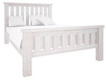KING DENALI BED (VAL-031) (MODEL 1-12-1-19-11-1) - BRUSHED WHITE