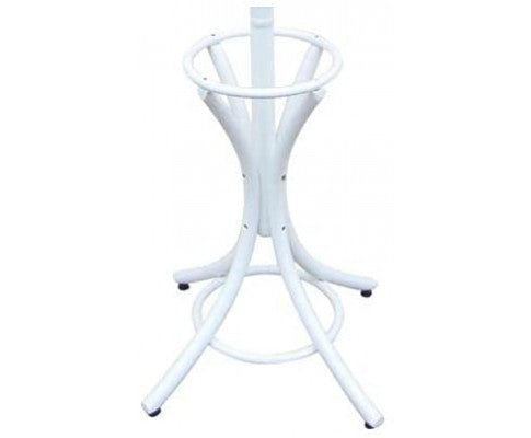 CLEMENT WOODEN HAT STAND WITH 12 HOOKS - WHITE